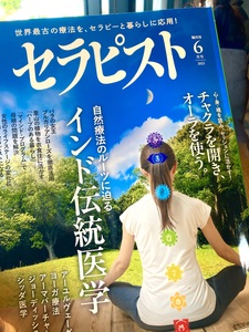 隔月刊セラピスト6月号が手元に届いて。